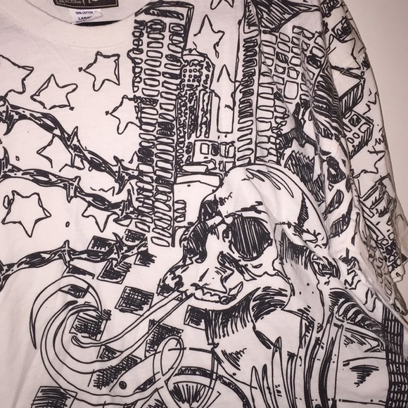 Distortion Custom Rags Graphic Tee - Picture 3 of 6